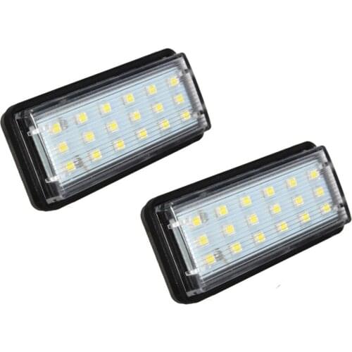 Car New License plate light white 18 SMD LED For Lexus LX470 LX570 2008-2012 For Toyota J100 Land Cruiser/Reiz 2004-2009