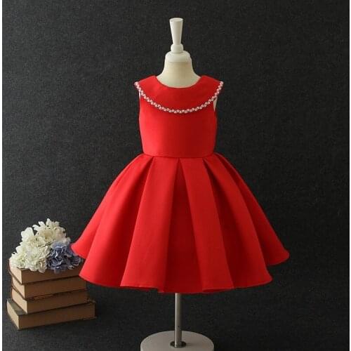 1523Tutu Embroidery Princess Baby Girl Dress 2020 Spring Party Wedding Easter Day Kid Dress For Girl Wholesale Child Clothes