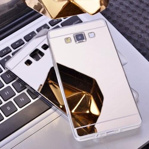 Luxury Mirror Soft TPU Silicone Cover For Samsung Galaxy A3 A5 A7 2017 J1 J2 J3 J5 J7 2016 S7 S6 Edge S5 Grand Prime Case Phone