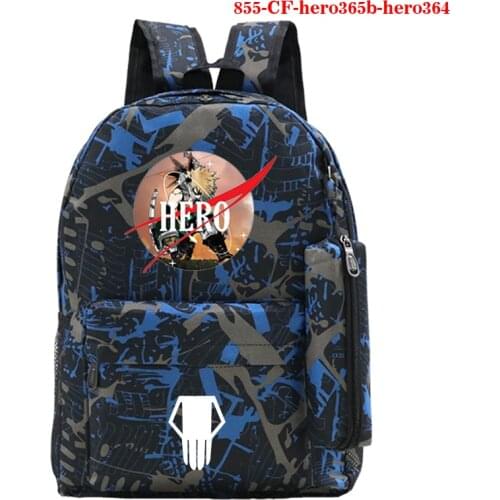 Boku No Hero Academia Print 2 Set Schoolbag for Teenage Girls Student Backpack Teen Shoulder Bag Child Schoolbag Anime Backpack