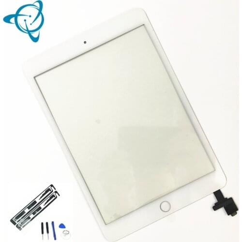 Shenyan white A1599 A1600 A1601 Touch Glass for ipad mini 3 7.9'' Touch Screen Digitizer Sensor Glass Panel Digitzer New