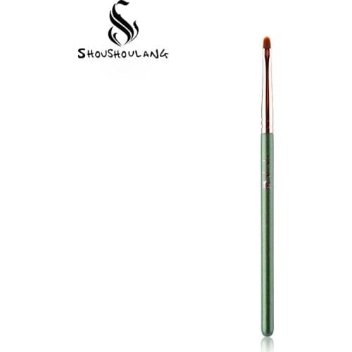 Shoushoulang Professional Handmade Make Up Brush Dill LL13 Eyeliner Brush Resilient Synthetic Fiber Makeup Brushes
