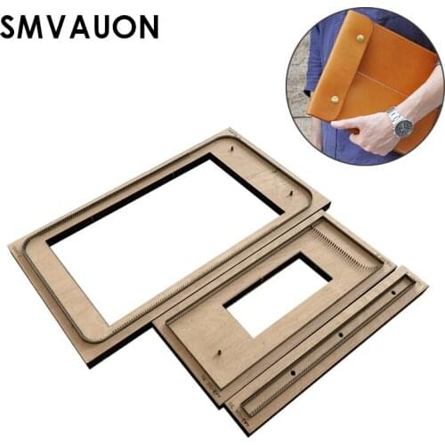 SMVAUON Envelope Package Wooden Die Cutting Diy Card Bag Wallet Mold Steel Die Coin Wallet Suitable For Die Cutting Machine