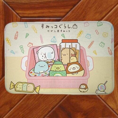 Sumikko gurashi Floor Mat Carpet Decor Bedroom Doormat Anime Manga 001
