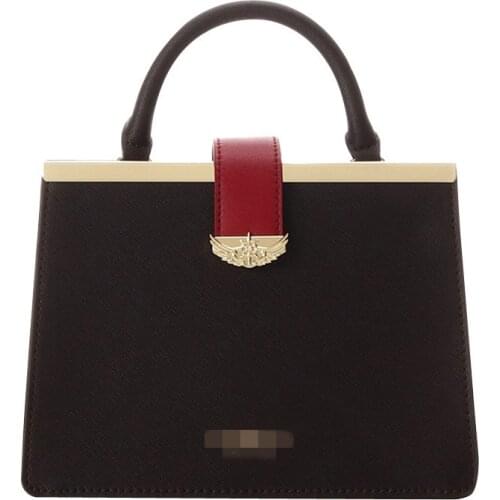 Cosplay Card Captor Sakura PU Leather Double Small Square Bag Fashion Women Phone Pouch Shoulder Messenger Bags Cartoon Handbag