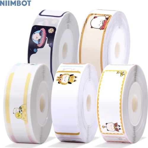 Niimbot D11/D110 Label Paper Thermal Printing Paper Name Price Barcode Sticker Waterproof Tear Resistant D11 D110 Label Printer