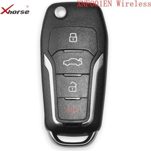 Xhorse XNFO01EN Universal Remote control Key 4 Buttons Wireless English Version 10pcs for ford