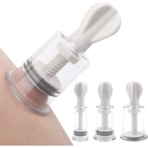 One Pair Breast Nipple Sucker Clitoris Suction Bdsm Bondage Massager Nipple Vacuum Pump Enlarger Sex Toys For Women Adults