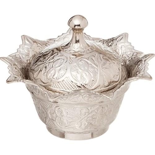 High Quality Authentic Medium Size Brass Sugar Candy Snack Bowl