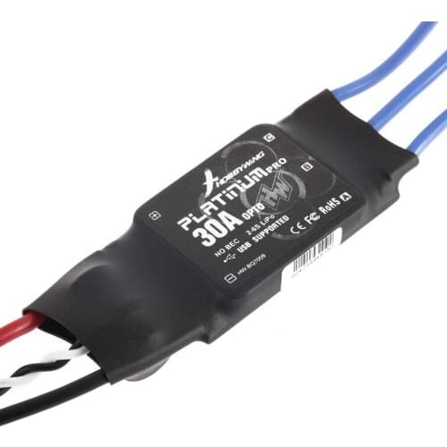 1pc Hobbywing Platinum 30A Pro 2-6S ESC Electric Speed Controller OPTO Specially for Multirotor