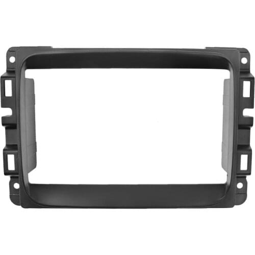 2 Din Panel Car DVD Stereo Fascia for Dodge Ram 1500 2500 3500 2013-2015 Double Din GPS Dash Install Radio Frame Player Plate