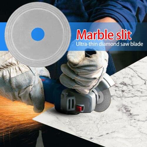 200mm Premium Steel Marble Slotted Blade Stone Glass Cutting Disc Ultra Thin Diamond Saw Blade Oblique Tooth Cutting Tool