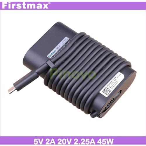 45W USB-C laptop adapter LA45NM150 for Dell Chromebook 11 5190 14 3400 Latitude 13 7370 7389 E7370 14 7400 XPS 13 9370 9380