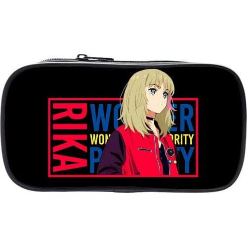 Wonder Egg Priority Pencil Case Boys Girls Makeup Cases Pencil Box Anime Ohto A Cosmetic Case Zipper Storage Bag School Supplies