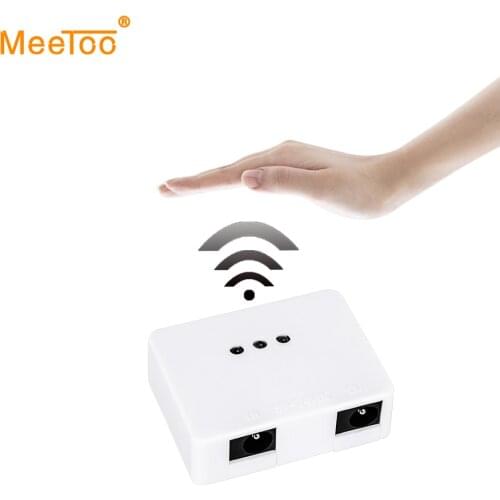 Proximity Sensor LED Dimmer Switch DC 12V 24V Hand Sweep Sensor Light Switch 25cm Sensing Distance for LED Strips Cabinet Light