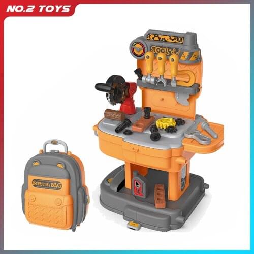 Kids Simulation Repair Tool Toys Pretend Play Toolbox Kit Electric Drill Screw Driver House Play Garden Tools Toys for Children