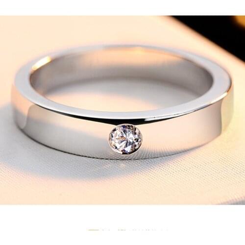S925 Sterling Silver Ring Mens Luxury Platinum Exquisite Engagement Romantic Wedding Party Unique Classic Diamond Fine Jewelry