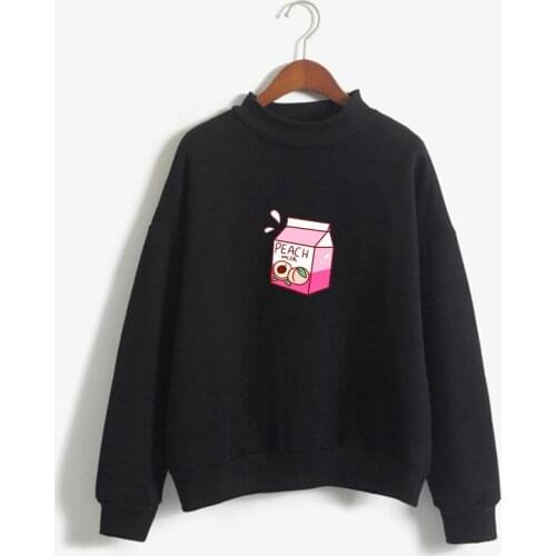 Pixel Art Peach Milk Carton Unisex Crewneck Sweatshirt For Teens, Women, and Men harajuku kpop bangtan