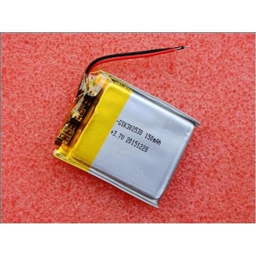 3.7 volt polymer lithium battery F8 Ling DM900 traffic recorder BL580 general charge 032530