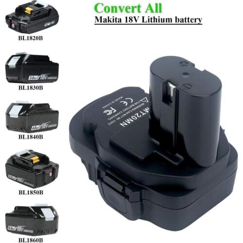 Dawupine MT20MN Battery Converter For makita Tool Convert 18V Li-ion Battery BL1820B BL1830B BL1840B BL1850B to 1822 18V Ni-Cd