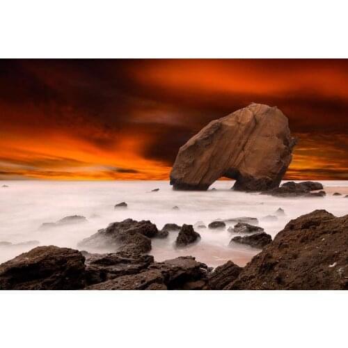 Nature Beautiful Scenery 4 Silk Fabric Wall Poster Art Decor Sticker Bright