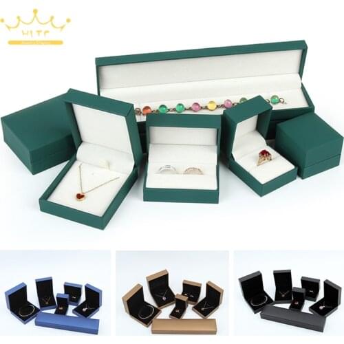 Wedding Jewelry Box Bracelet Box Ring Container Necklace Holder Jewelry Packaging Engagement Anniversary Gift Boxes