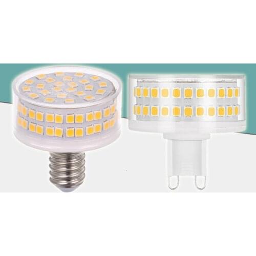 Super bright G9 Led Bulb Lights E14 LED Lamp 9W 12W 15W 110V 220V Spotlight lampada led For Home Chandelier lighting