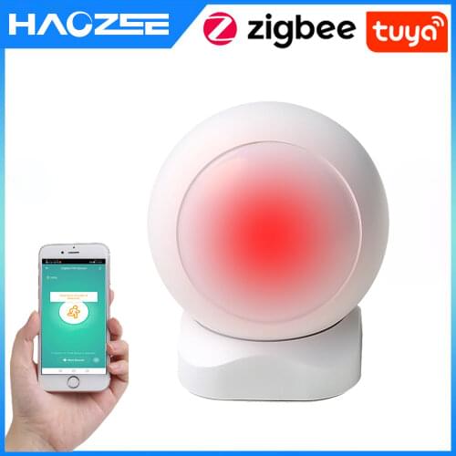 Tuya ZigBee Smart PIR Motion Sensor Built In Battery Passive Infrared Detector Security Burglar Alarm Sensor