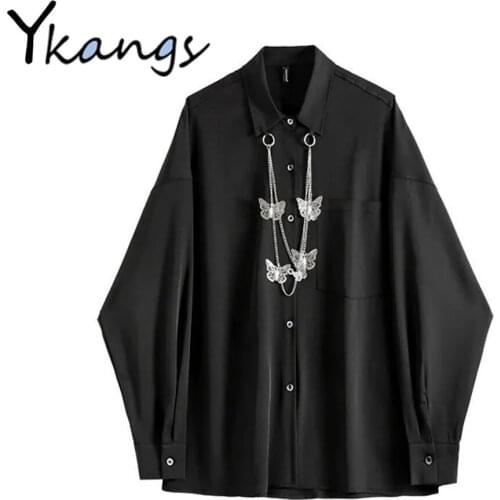 YKANGS Womens Long Shirts