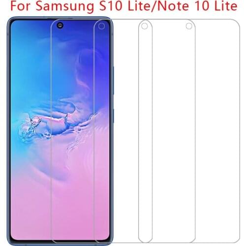 Protective glass for samsung s10 lite note 10 light screen protector tempered glas on samsun galaxy s10lite not 10lite 10s film