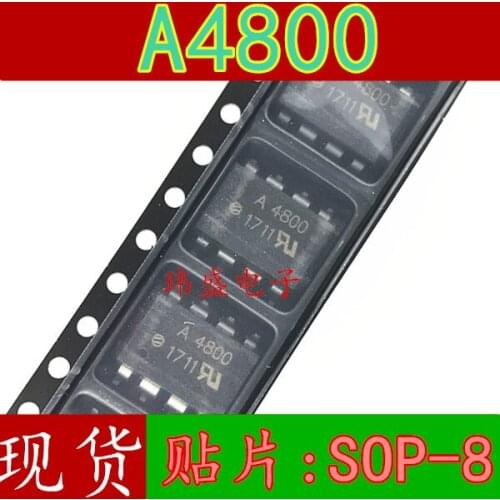 10pcs A4800 HCPL-4800 ACPL-4800 SOP-8