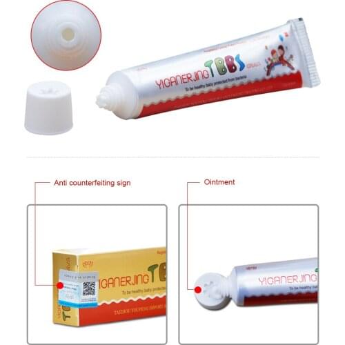 10Pcs/lot YIGANERJING Pruritus dermitis Body Psoriasis Cream Dermatitis Eczema Natural Ointment For Children Emulsifiable Paste