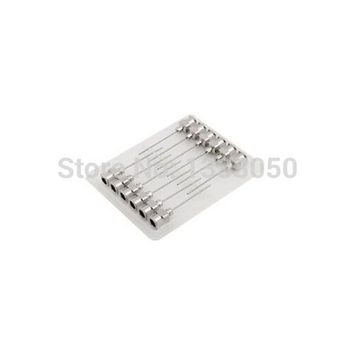 12 Pieces Stainless Steel 0 26mm Inner Dia 22ga Dispenser Needles Tips