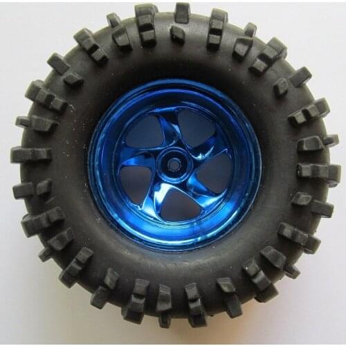 12CM Wheel Tires Left HengLong Rc Racing 1:10 1/10 HL3851-2 3851-2 Rc Spare Parts Big Foot Mad Truck LandOverlor Car