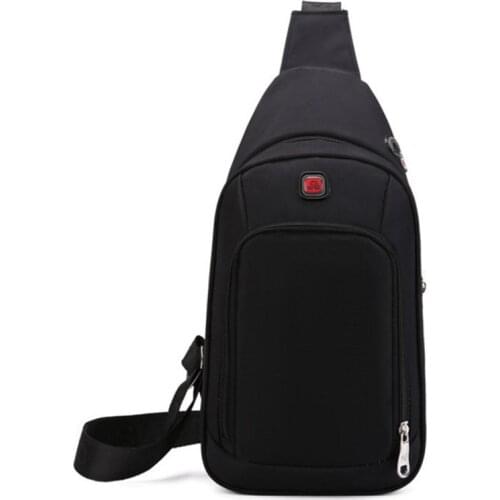 2020 Crossbody Bags for Men Messenger Chest Bag Fashion Pack Casual Packs Waterproof Oxford Single Shoulder Handbag D077