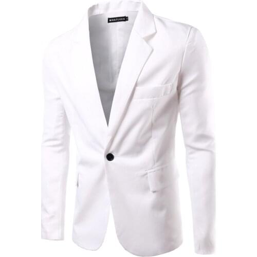 AIMENWANT 2017 Latest 8colors Mens Slim Wedding Groom Suits Teens Fashion Blue Formal Suit Jackets Male Wine Red Blazers