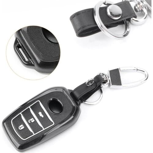 Auto Car Remote Key Fob Case Shell Key Chain For Toyota Highlander RAV4 Corolla Prado Cruiser Levin Camry old Crown