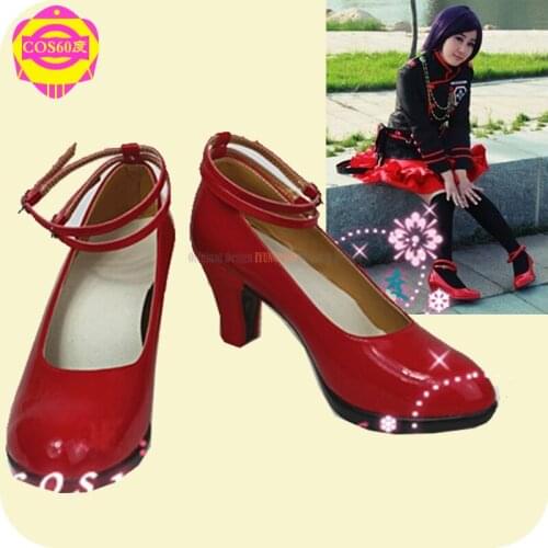 D.Gray-man Lenalee Lee Anime Characters Shoe Cosplay Shoes Boots Party Costume Prop