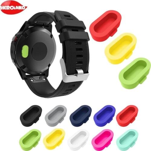 For Forerunner 935/945 dust plug function good designer protector For Garmin Fenix 5/5X/5S 6/6X/6S smartwatch Silicone cover