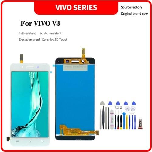 For VIVO V3 LCD Display Touch Screen Digitizer Assembly For VIVO V3 lcd Replacement Screen With Free Tools