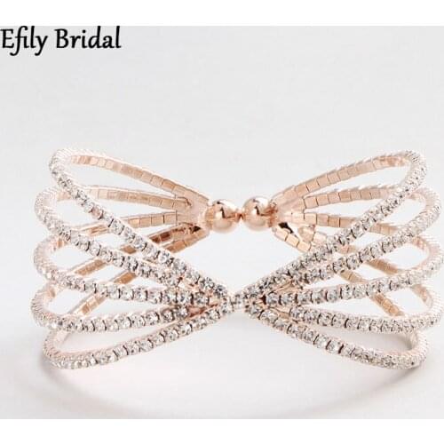 Efily Bridal Pink Bracelets