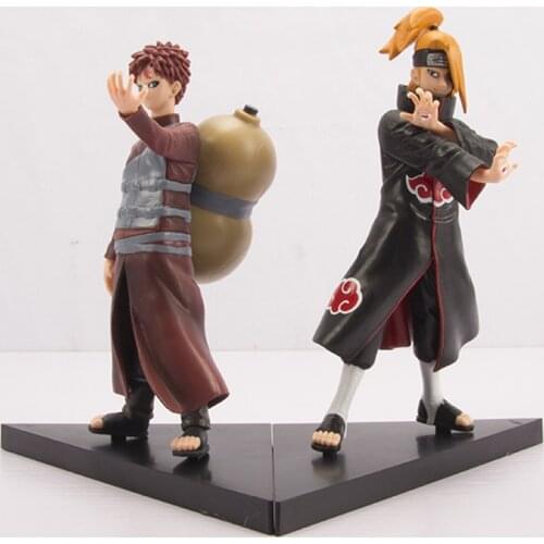 16-18cm Anime Naruto Figure Gaara Deidara Model Ornament PVC Action Figure Figurine Statue Model Toy Birthday Present Kids Toys