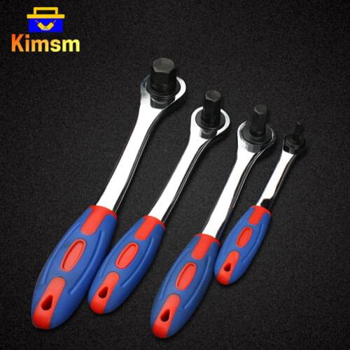4/10/14/17 Inch 72 Tooth Ratchet Special Opening Ratchet Wrench Repair Car Device Spanner Chrome Vanadium Steel Diy Hand Tools