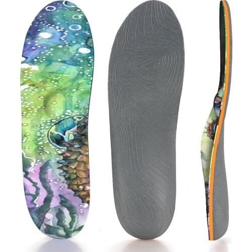 Wear-resistant Soft And Breathable Arch Support Insole With Creative Design Cover