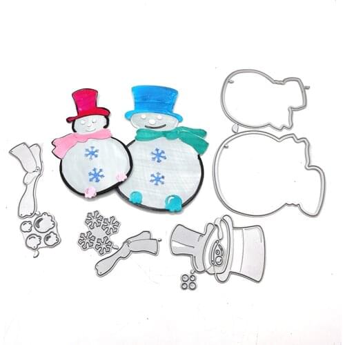 Julyarts Snowman Dies 2021 New Arrivals Cutting Dies Craft For DIY Scrapbooking Embossing Paper Cards Album Making Craft Dies