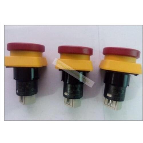 [VK] RAFI LUMOTAST 25 emergency stop switch emergency stop button integrated switch RAFI 1.15.154.016/0301