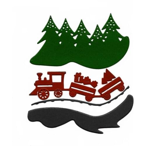 Christmas Decor Metal Cutting Dies Scrapbooking Album Paper Metal Crafts Embossing Folders Making Template Greeting Card Die Cut