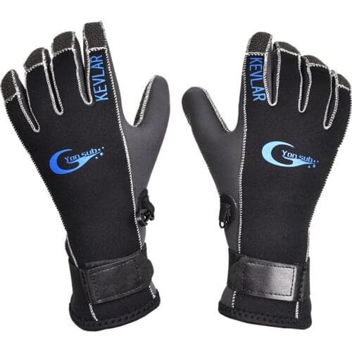 3MM Neoprene Diving Gloves Comfortable Non-Slip Warm Wear-Resistant Needle-Proof And Stab-Resistant Diving Gloves