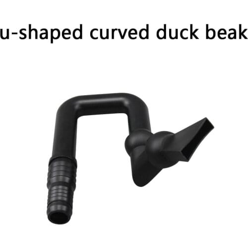 New Multi Angle Adjustable Water Outlet Fittings for Fish Tank Aquarium Pump Duckbill Nozzle Water Outlet Return Pipe Fitting