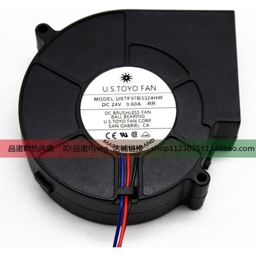 Original USTF97B3324HW 9733 24V 0.6A 9CM turbo blower